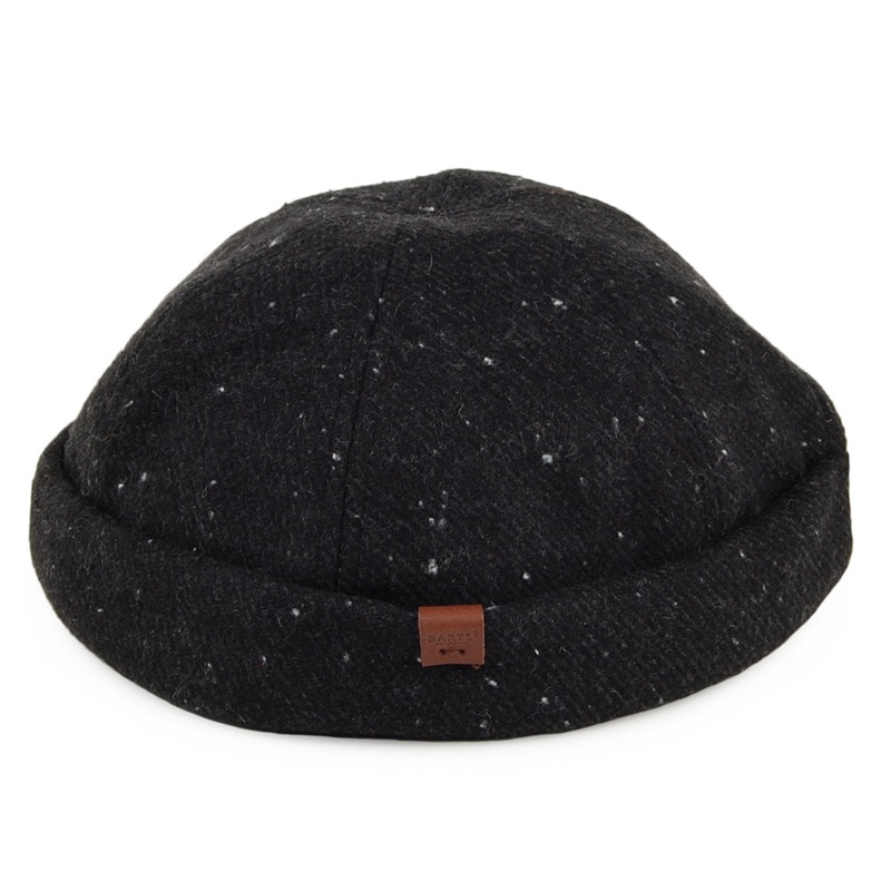 Barts Hats Mainz Beanie Hat – Charcoal Adjustable