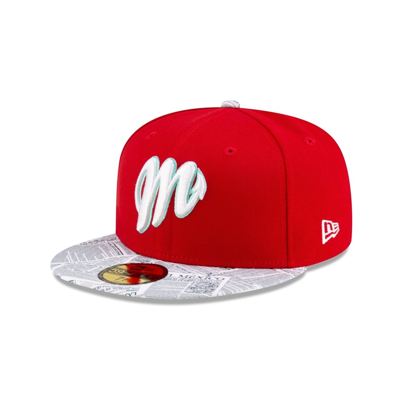 Diablos Rojos del Mxico Red 59FIFTY Fitted Hat 7