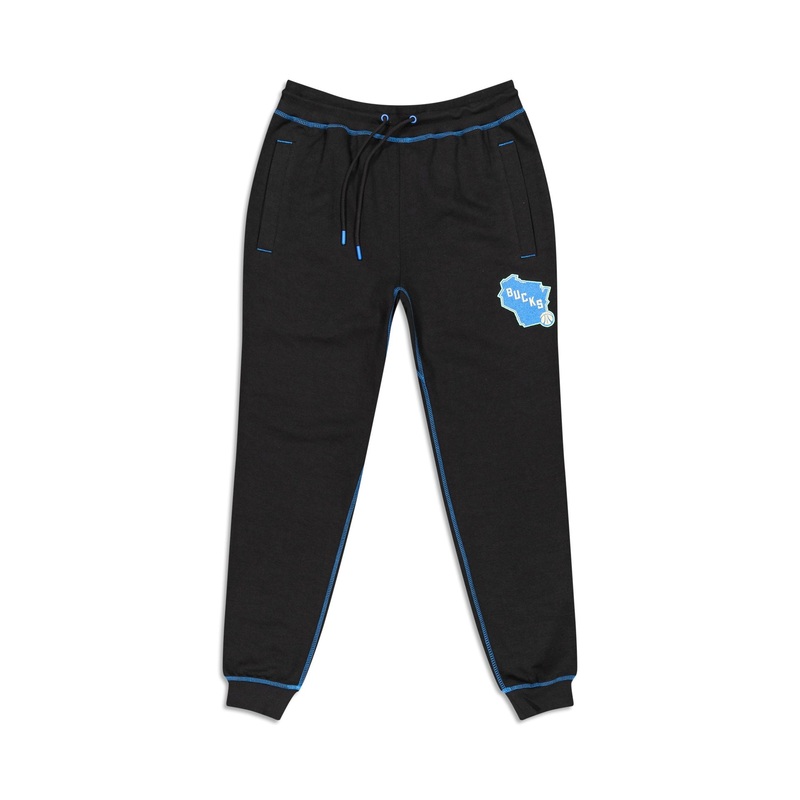 Milwaukee Bucks 2023 City Edition Black Jogger S