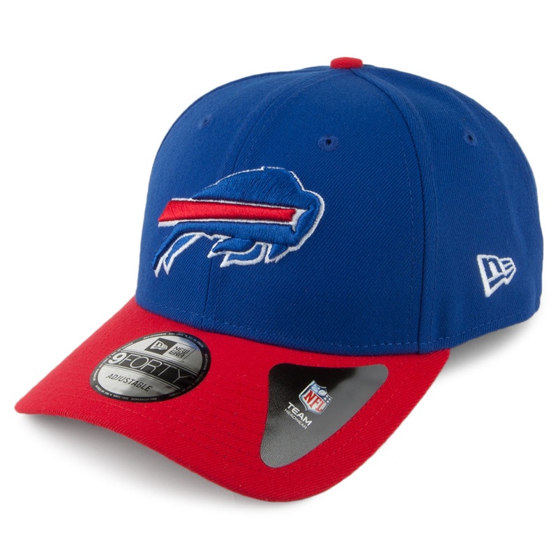 New Era 9FORTY Buffalo Bills Baseball Cap – NFL The League – Blue-Red Adjustable
