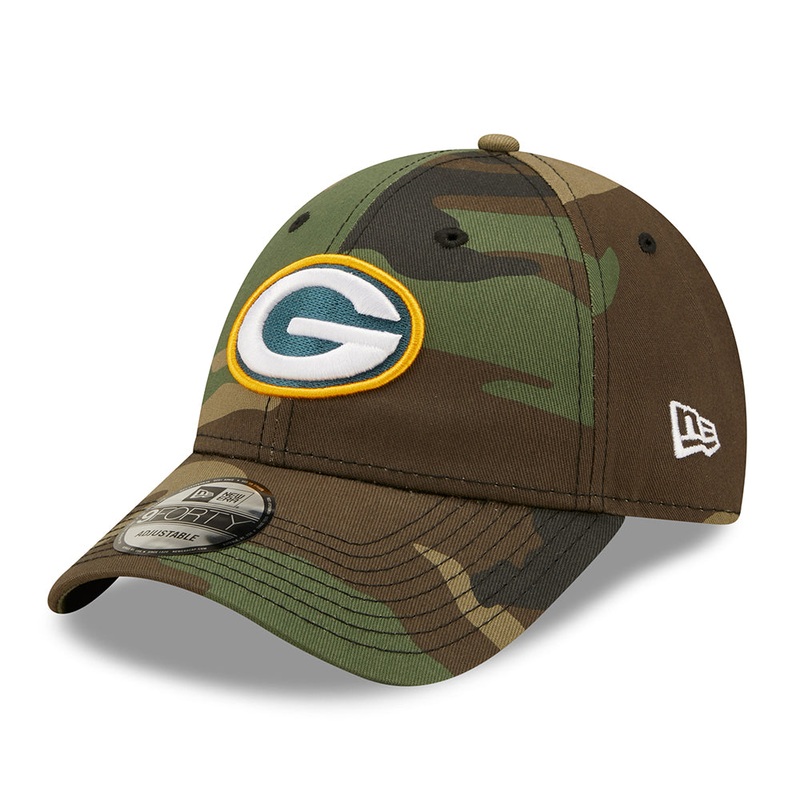 New Era 9FORTY Green Bay Packers Baseball Cap – NFL Camo – Camouflage Adjustable