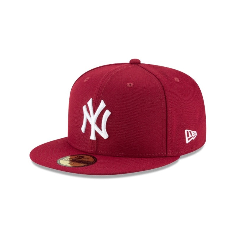 New York Yankees Cardinal Basic 59FIFTY Fitted Hat 6 7/8