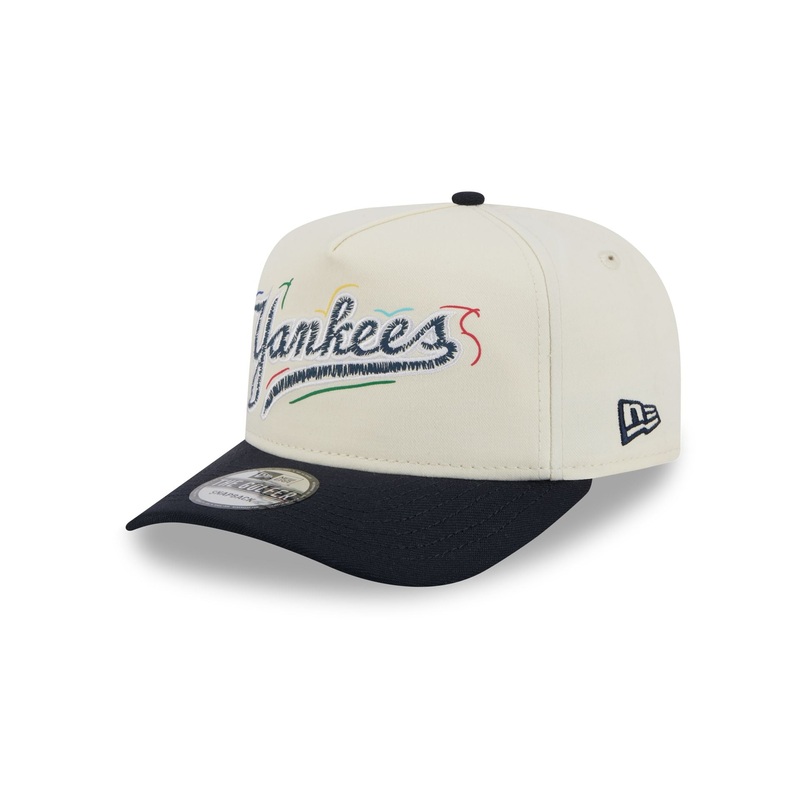 New York Yankees Team Scribble Golfer Hat One Size