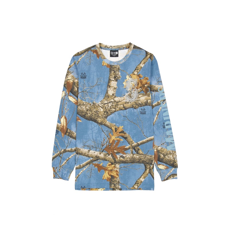 Seattle Mariners Realtree Long Sleeve T-Shirt S