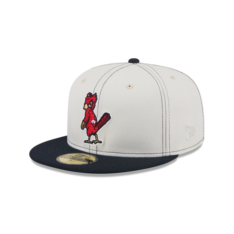 St. Louis Cardinals Sandy Linen 59FIFTY Fitted Hat 7
