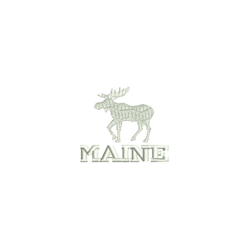 State of Maine with Moose Default Title One Size