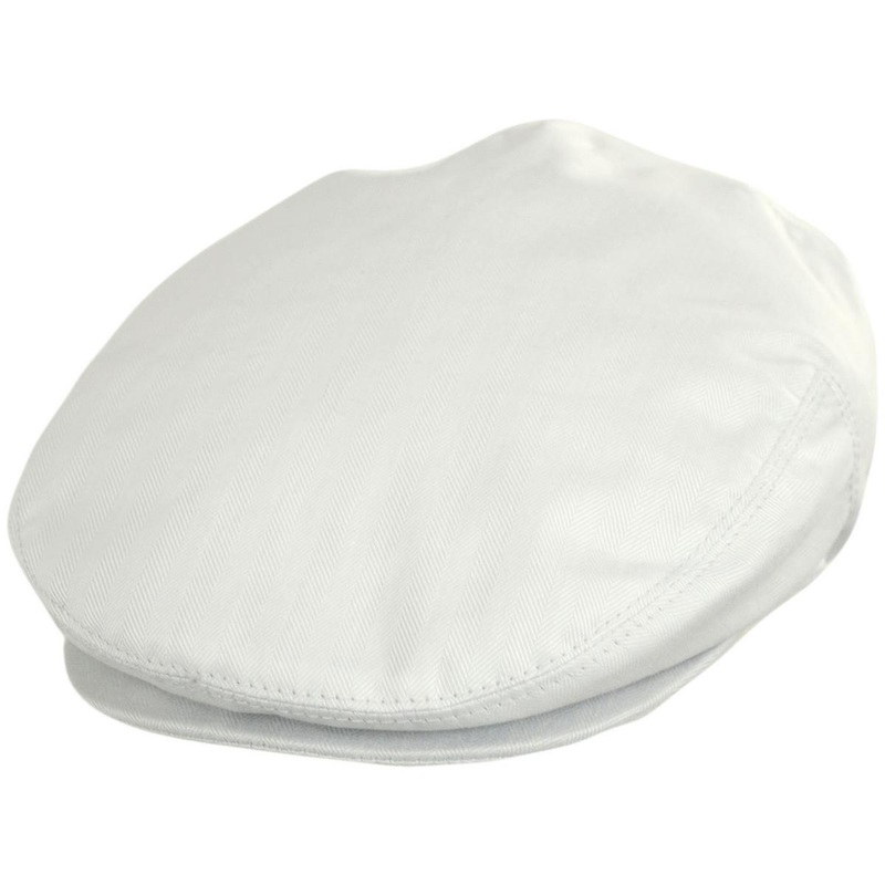 Wholesale Llanddew Cotton Herringbone Ivy Cap B2B Pre-Pack IVORY 1S-3M-4L-3XL-1XXL