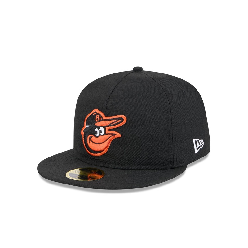 Baltimore Orioles Boho Wool Retro Crown 59FIFTY Fitted Hat 7