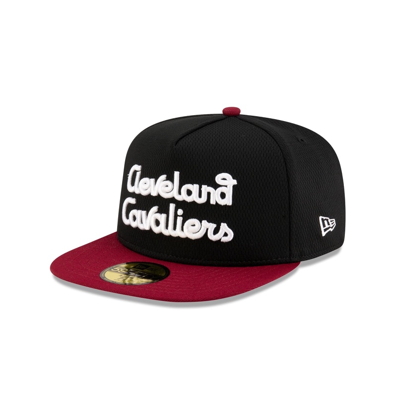 Cleveland Cavaliers Dashmark Mesh 59FIFTY A-Frame Fitted Hat 7