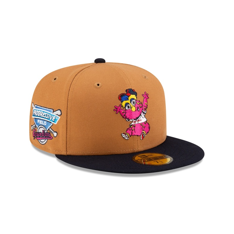 Cleveland Guardians Mini Mascot 59FIFTY Fitted Hat 7