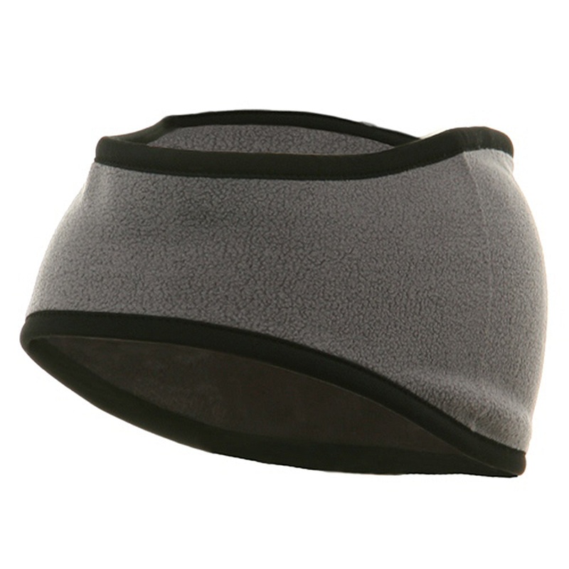 Fleece Head Bands Grey One Size