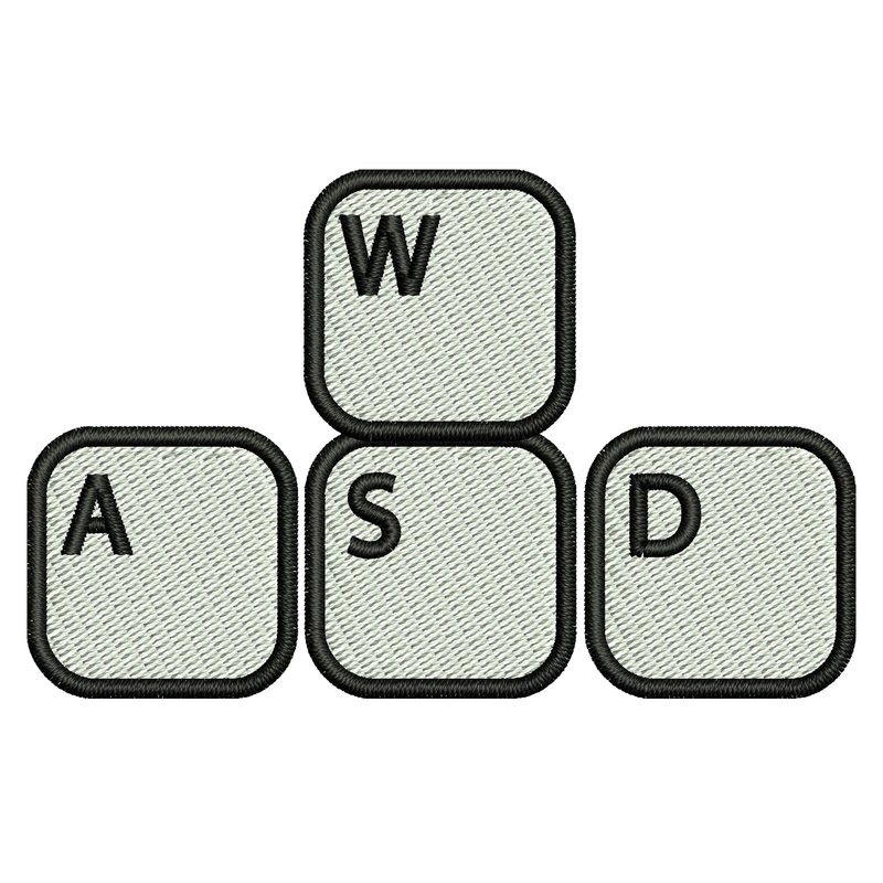 Gamer WASD Default Title One Size