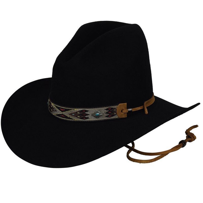 Hickstead Western Hat Black 6 3/4