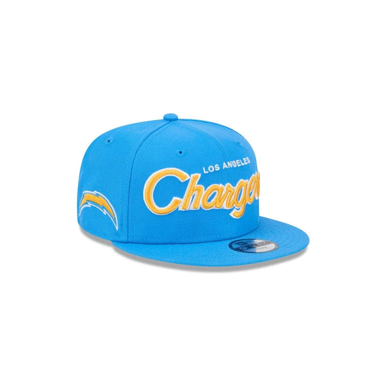 Los Angeles Chargers Script Kids 9FIFTY Snapback Hat One Size