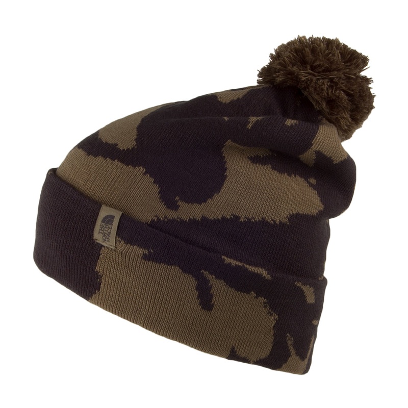 The North Face Hats Ski Tuke V Camouflage Bobble Hat – Camouflage 1-Size