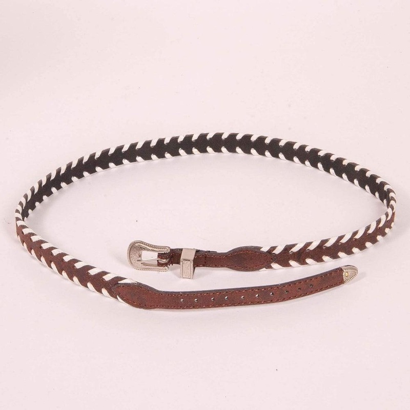 Whippersnapper | Leather Cowboy Hat Band Brown