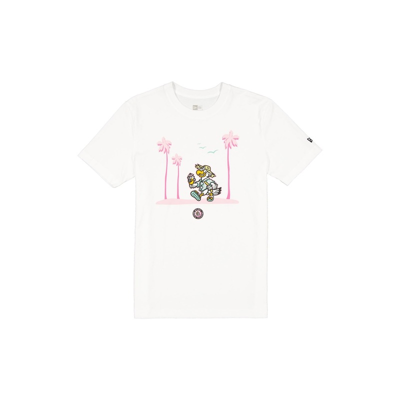 Biloxi Shuckers Theme Night White T-Shirt S