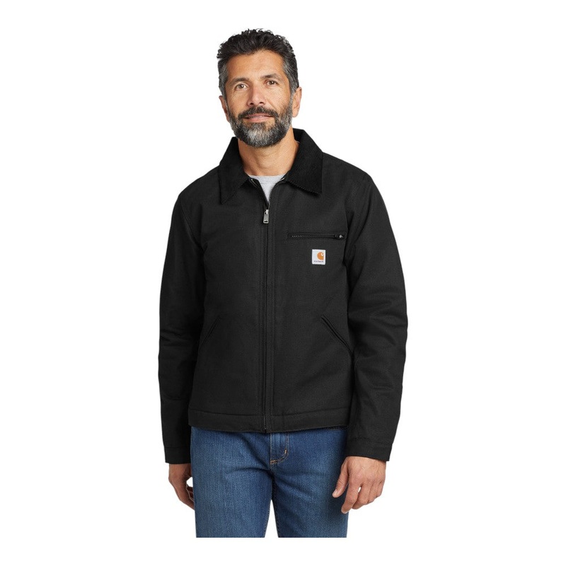 Carhartt CTT103828 Tall Duck Detroit Jacket Back LT