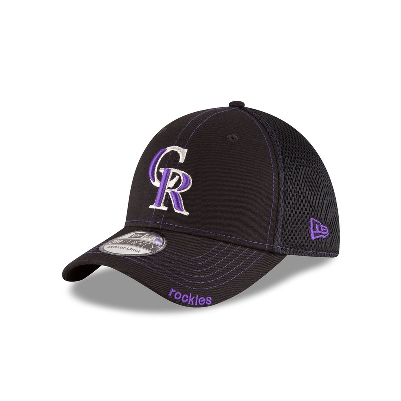 Colorado Rockies NEO 39THIRTY Stretch Fit Hat S/M