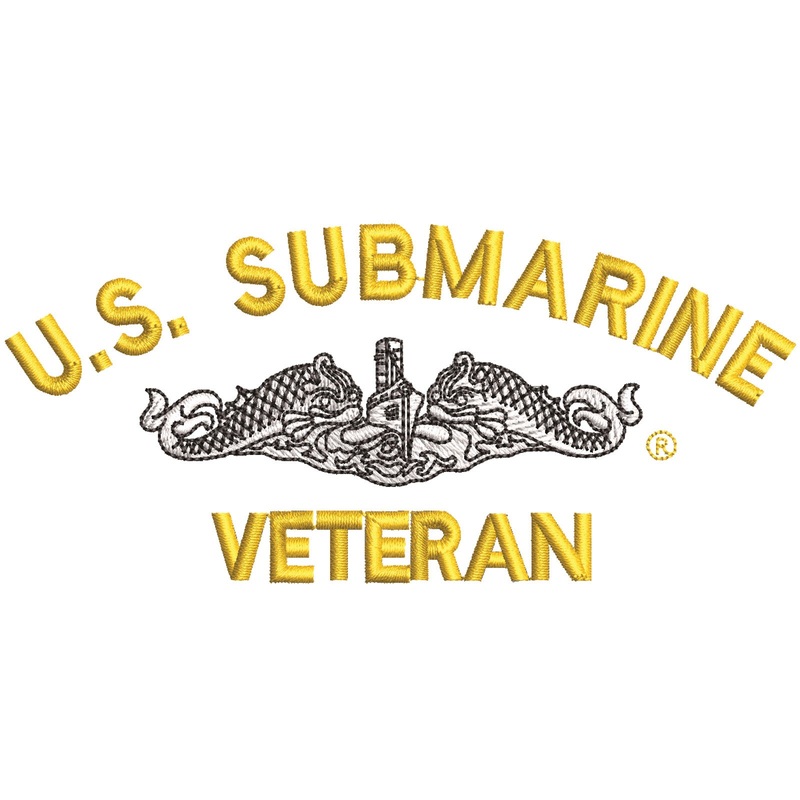 Licensed US Submarine Veteran Logo Licensed US Submarine Veteran Logo One Size