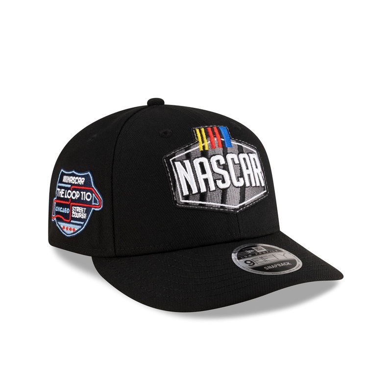 NASCAR Chicago Street Race Black Low Profile 9FIFTY Snapback Hat One Size