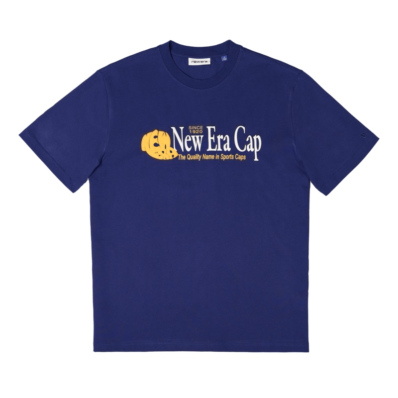 New Era Branded Lock Up ’87 Dark Royal T-Shirt S