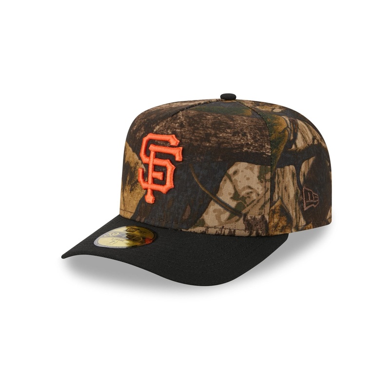 San Francisco Giants Ripstop Camo 59FIFTY A-Frame Fitted Hat 7