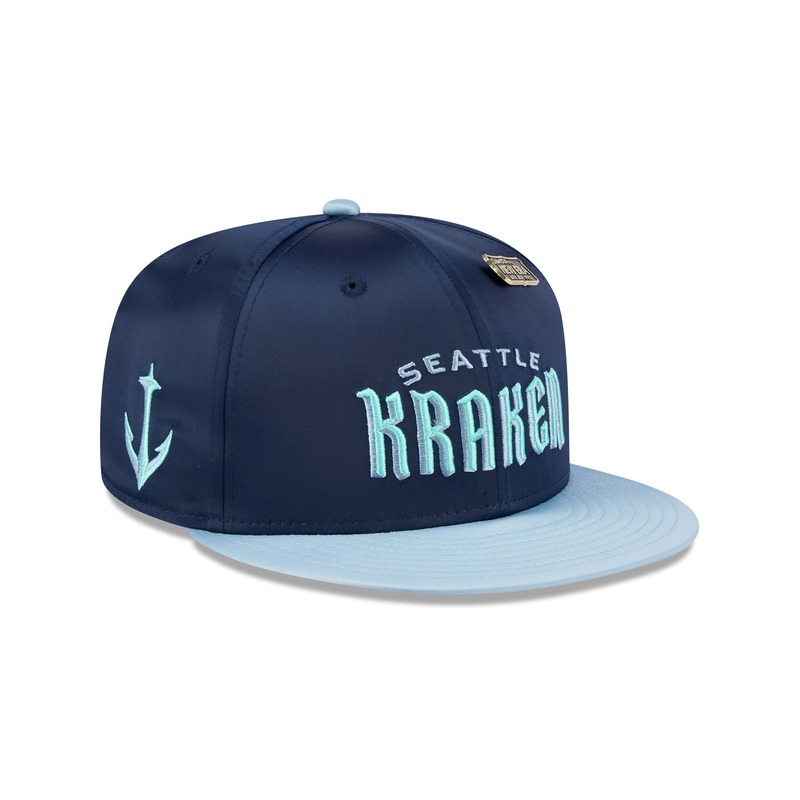 Seattle Kraken Spring Satin 59FIFTY Fitted Hat 7
