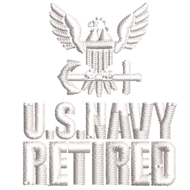 U.S. Eagle Navy Retired U.S. Eagle Navy Retired One Size