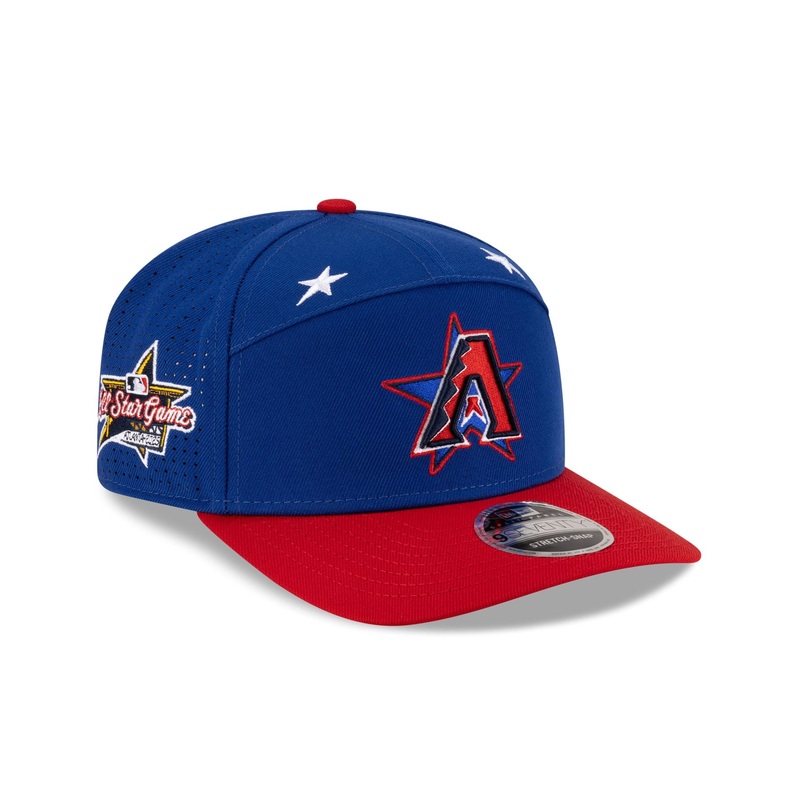 Arizona Diamondbacks 2025 All-Star Game Workout Split Panel 9SEVENTY Stretch-Snap Hat One Size