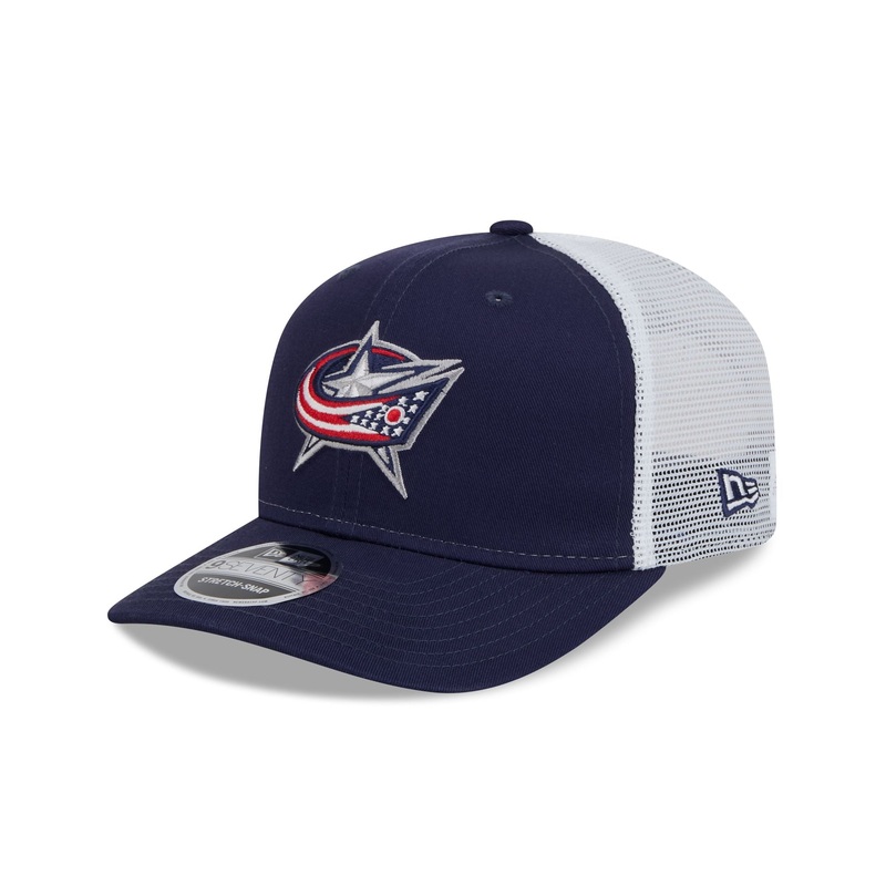 Columbus Blue Jackets Team 9SEVENTY Trucker Hat One Size