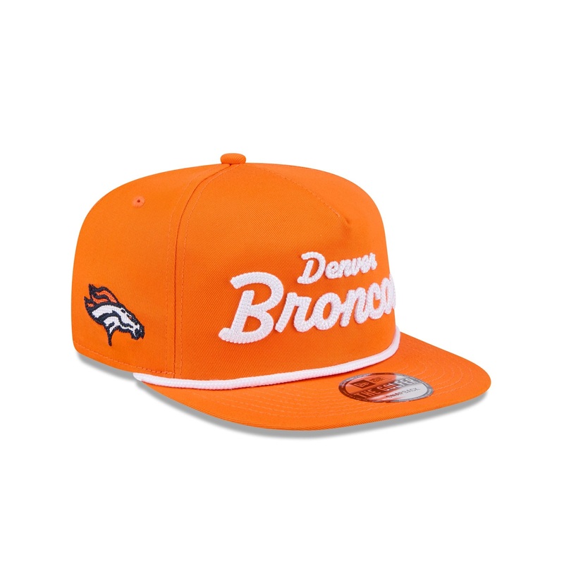 Denver Broncos Team Text Golfer Hat One Size