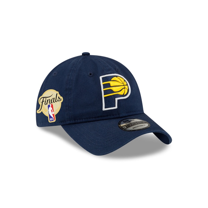 Indiana Pacers 2025 NBA Finals Sidepatch 9TWENTY Adjustable Hat One Size