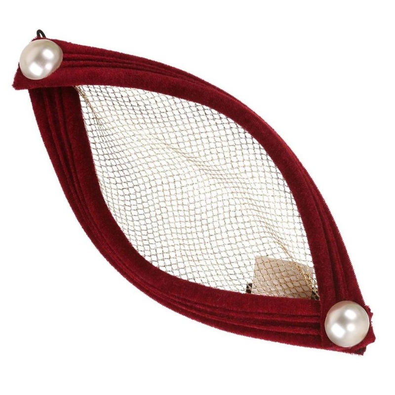 Juliet Costume Hat RED/GOLD ONE SIZE
