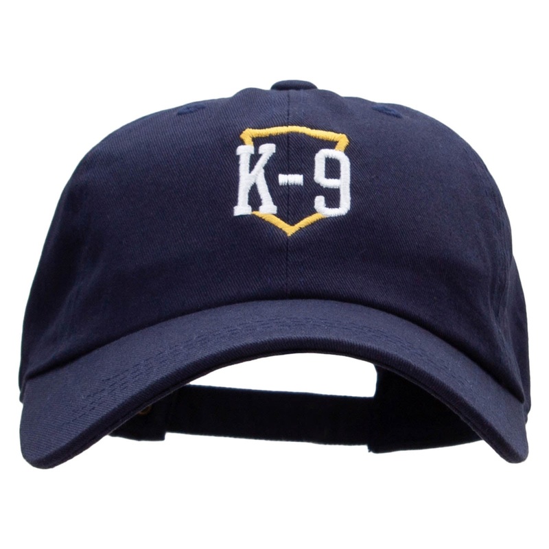 K9 Unit Embroidered Washed Cap Navy One Size