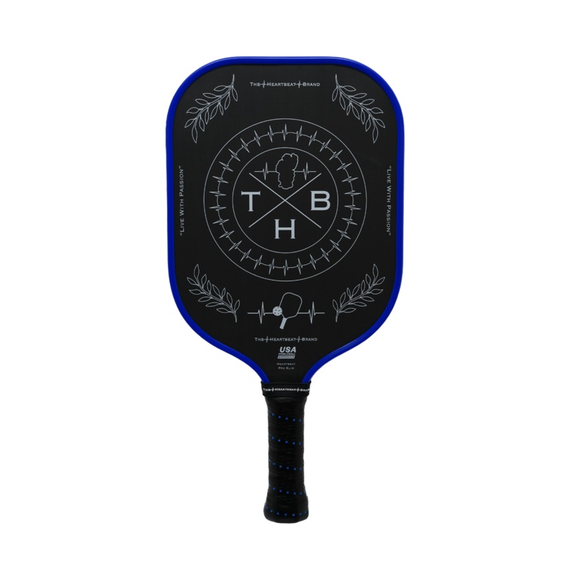 Pickleball Paddle – Heartbeat PRO SLIM – Blue / Black