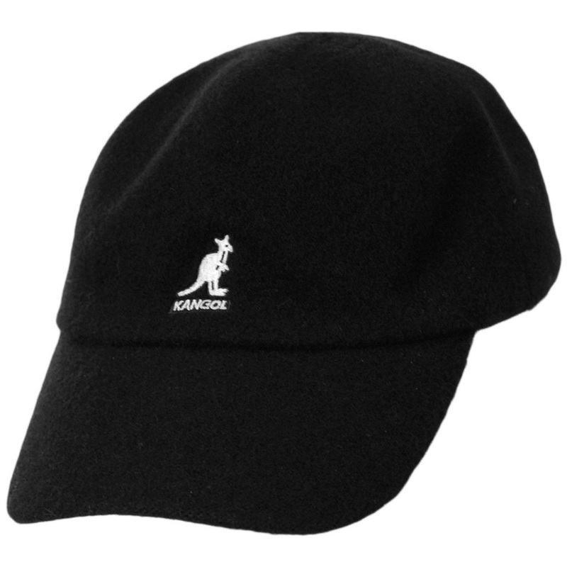 Wool Spacecap Fitted Baseball Cap BLACK S