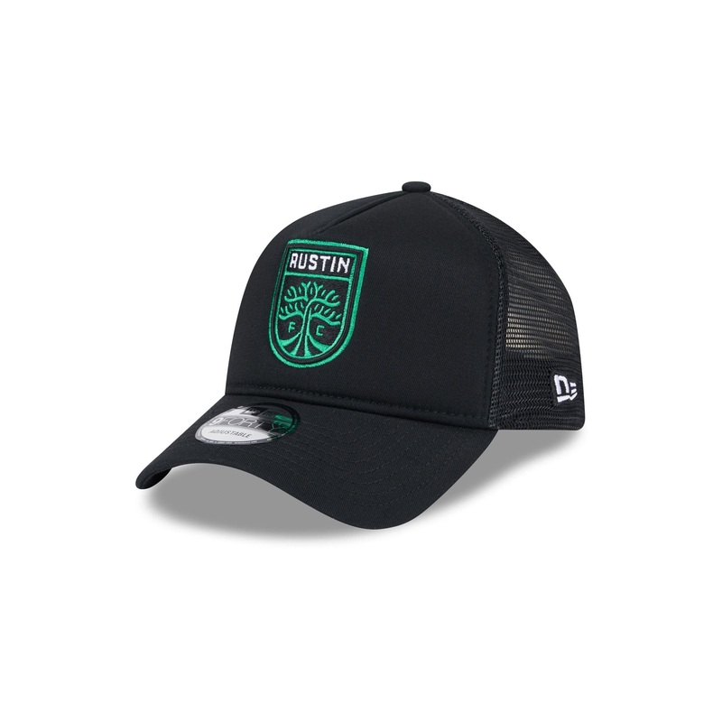 Austin FC Team 9FORTY A-Frame Snapback Hat One Size