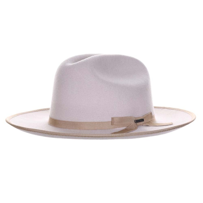 Cattleman Hat with Bound Brim – Dorfman Pacific Belly Medium (57 cm)