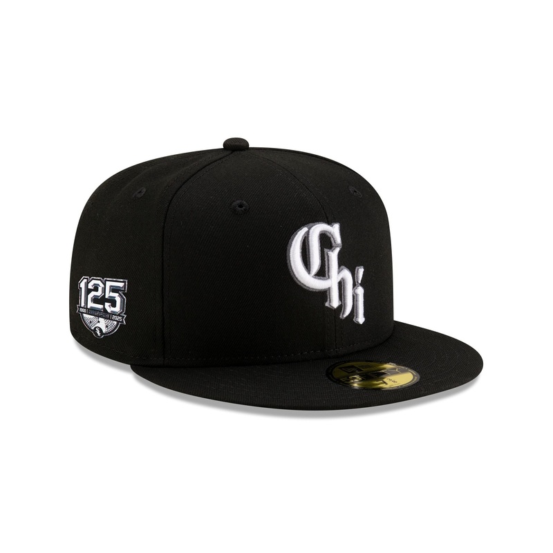 Chicago White Sox 125th Anniversary Alt 59FIFTY Fitted Hat 7