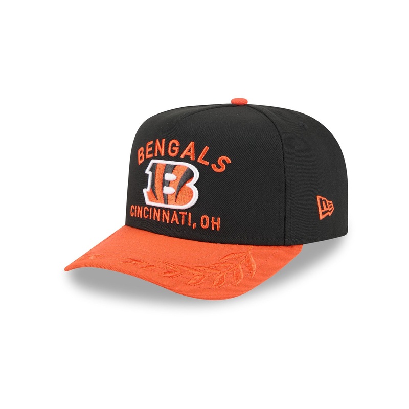 Cincinnati Bengals 2025 Draft 9FIFTY A-Frame Snapback Hat One Size
