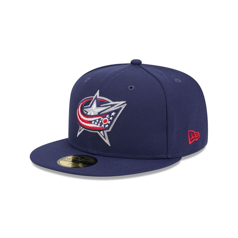 Columbus Blue Jackets Team 59FIFTY Fitted Hat 7