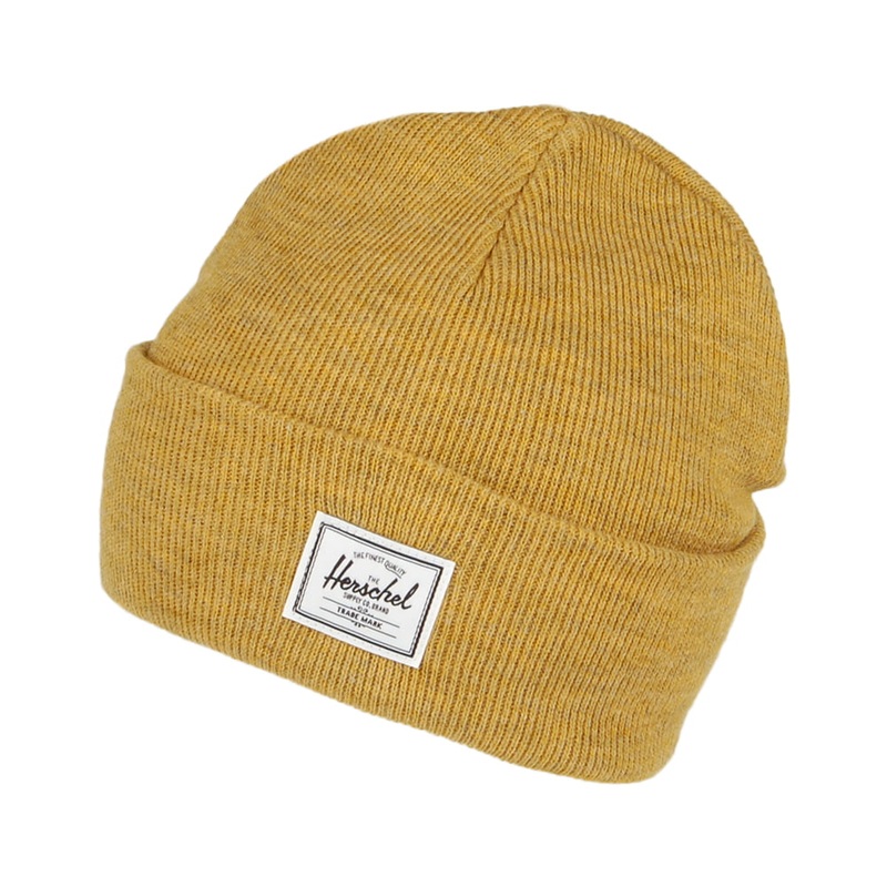 Herschel Supply Co. Elmer XX Beanie Hat – Mustard 1-Size