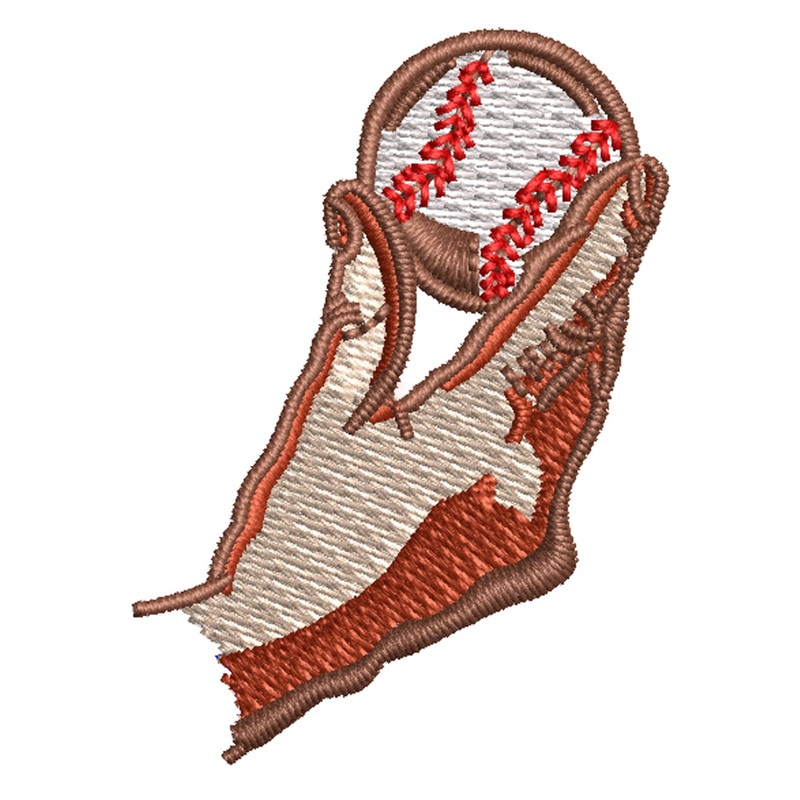 Holding Baseball Logo Holding Baseball Logo One Size