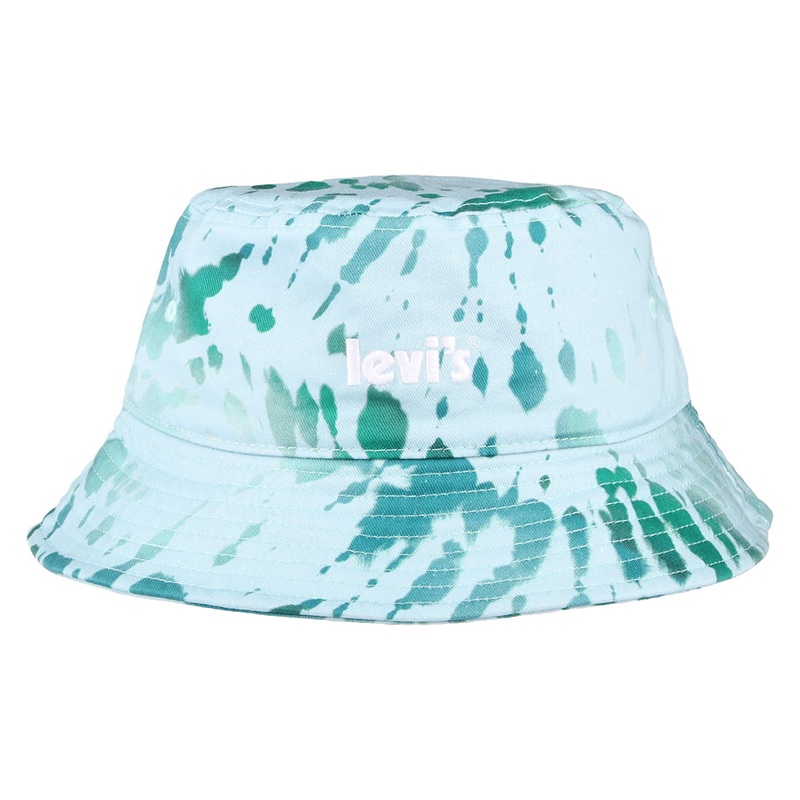 Levi’s Hats Poster Logo Tie Dye Bucket Hat – Blue S