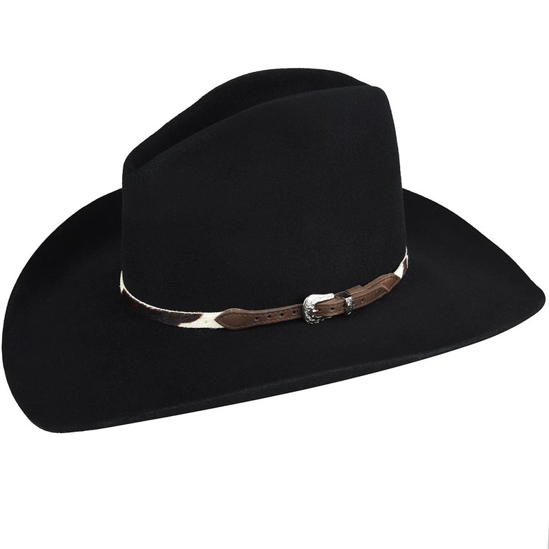 McCrae 3X Cowboy Hat Black 6 3/4