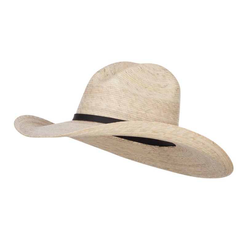 Palm Braid Ranchero Cowboy Hat Dk Palm M