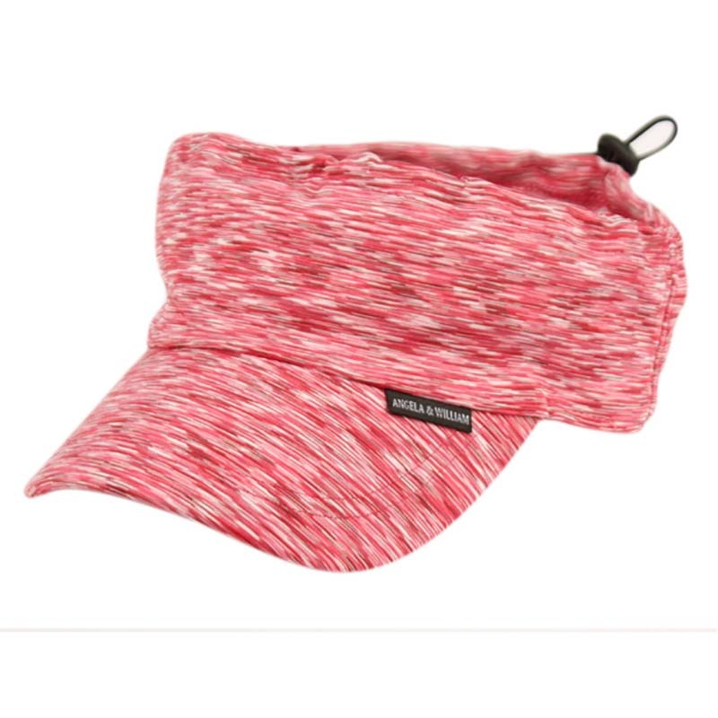Ponytail Sport Sun Visor – Angela & William Pink