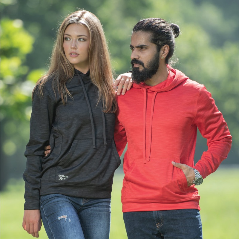 Reebok Echo Hoodie 7003 Heather Navy SM