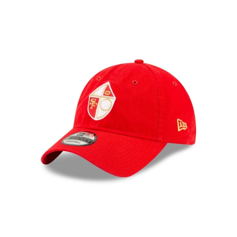 San Francisco 49ers Historic 9TWENTY Adjustable Hat One Size